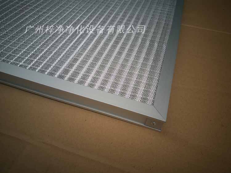 鋁網初效過濾器主要應用于耐酸堿、耐高溫場所。